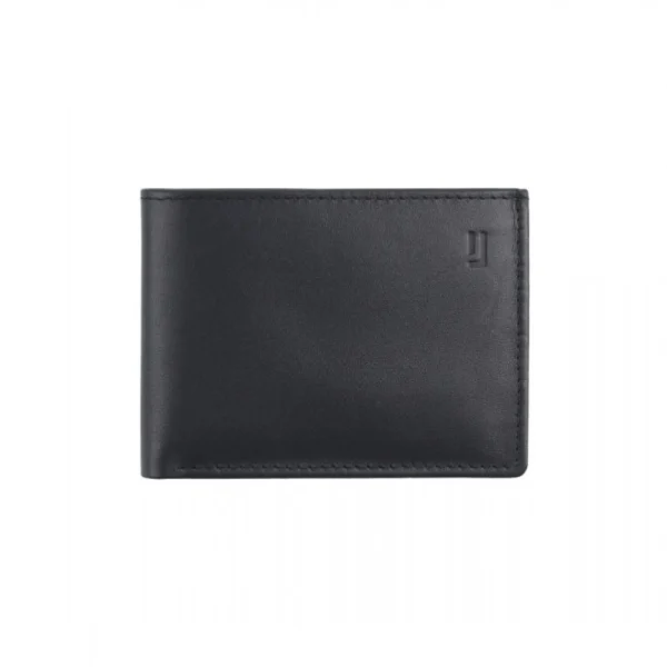 BYFT002502 Jafferjees Genuine Leather Mens Wallet Bangkok Black