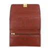 BYFT002517 Jafferjees Genuine Leather Womens Wallet Goldenrod Dark Tan Gold B