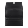 BYFT002518 Jafferjees Genuine Leather Womens Wallet Goldenrod Black Silver C