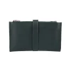 BYFT002526 Jafferjees Genuine Leather Womens Mens Wallet The Cosmos Green Gold A