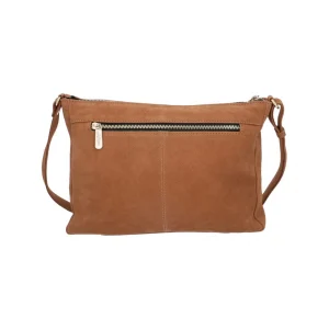 BYFT002559 Jafferjees Genuine Leather Womens Cross Body Bag The Coneflower Beige Gold A