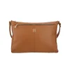 BYFT002560 Jafferjees Genuine Leather Womens Cross Body Bag The Coneflower Tan Gold