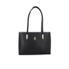 BYFT002562 Jafferjees Genuine Leather Womens Handbag The Azalea Black Gold