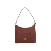BYFT002571 Jafferjees Genuine Leather Womens Handbag The Blazing Star Dark Tan Gold