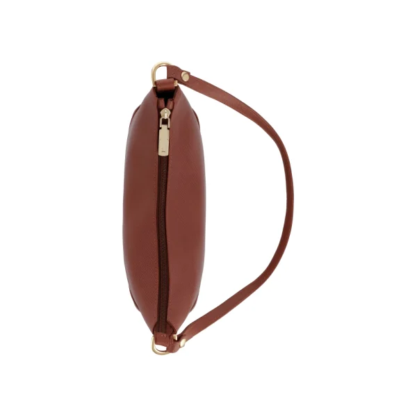 BYFT002571 Jafferjees Genuine Leather Womens Handbag The Blazing Star Dark Tan Gold B