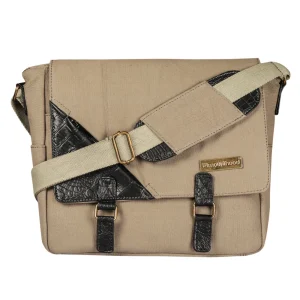 BYFT003501 PONTUS Messenger Bags Beige Set of 1