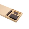 BYFT004997 Jafferjees Genuine Leather Men's Wallet Set Trevi Fountain   Brown A