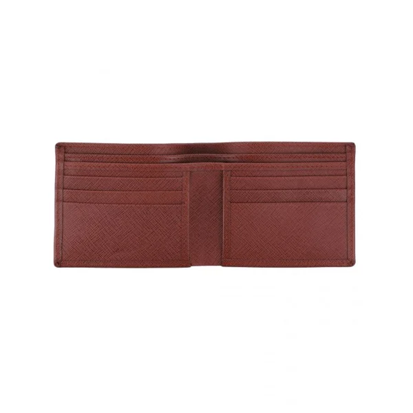 BYFT004998 Jafferjees Genuine Leather Men's Wallet Set Trevi Fountain   Dark Tan C