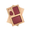 BYFT004999 Jafferjees Genuine Leather Men's Wallet Set Trevi Fountain   Maroon B