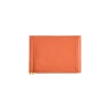 BYFT014043 MONEY CLIP WALLET ORANGE GOLD LEATHER IMMER B