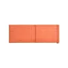 BYFT014043 MONEY CLIP WALLET ORANGE GOLD LEATHER IMMER C
