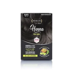 BYFT018193 Henna Natural Hair Color 60g Black