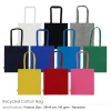 BYFT005736 BYFT Recycled Bag Blue 38 x 41 Cm Cotton 145 Gsm Set of 01   CSB 08 RE BLU