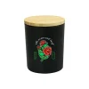 BYFT005814 BYFT Scented Arabian Oudh Candle in Glass Bottle with Bamboo Lid Set of 01   CAND 02 B