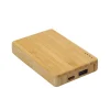 BYFT005818 BYFT Bamboo 5000mAh Powerbank Type C Input and Output Set of 01   PB 5K BM A