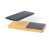 BYFT005819 BYFT Bamboo Wireless Charger with Mug Warmer Set of 01   WCP BM7 B