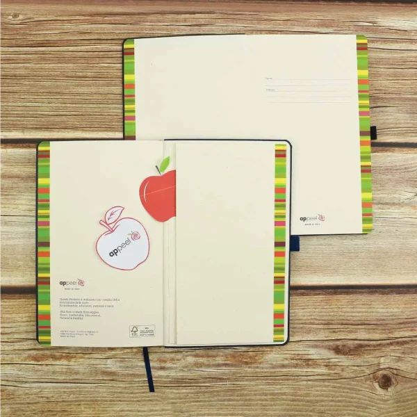 BYFT005830 BYFT A5 Appeel Black PU Notebook with Elastic Band Pen Loop Bookmark Set of 01   MBAPP A