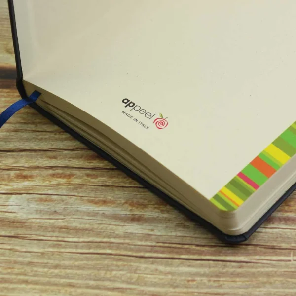 BYFT005832 BYFT A5 Appeel Grey PU Notebook with Elastic Band Pen Loop Bookmark Set of 01   MBAPP C