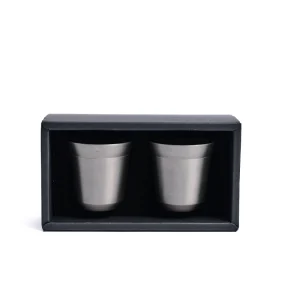 BYFT015157 BYFT Espresso Metallic Cups Set   Gun Black