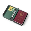 BYFT015373 BYFT Passport Case   Green C