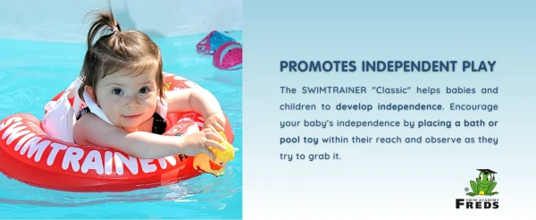 BYFT021077 Fred Swimtrainer 3Month   4Year Red Set of 01 H