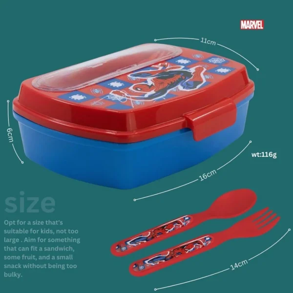 BYFT021096 Disney Sandwich Box Frozen Ice Magic Multicolor Plastic Set of 01   RJ74274 B