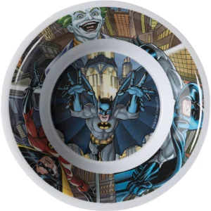 Cart 8 BYFT021127 Disney Bowl Melamine Set Batman Multicolor Plastic Set of 01 RJ85557 C
