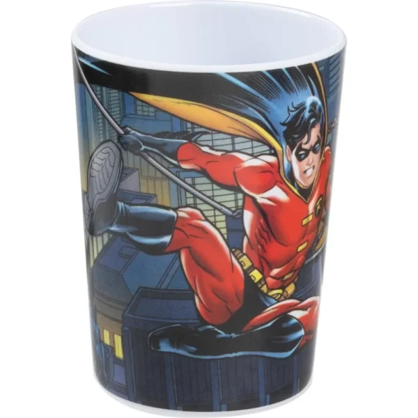 BYFT021142 Disney Tumbler Melamine Set Batman 200 Ml Multicolor Plastic Set of 01   RJ85598