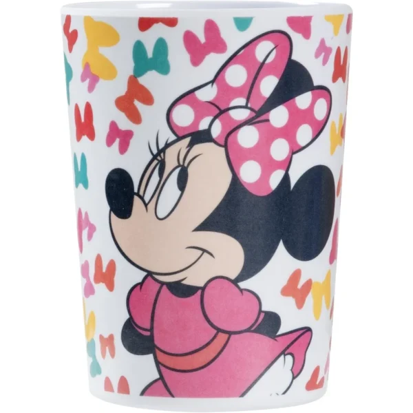 BYFT021144 Disney Tumbler Melamine Set Minnie 200 Ml Multicolor Plastic Set of 01   RJ51198 B
