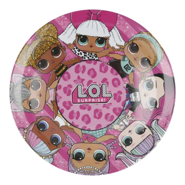 BYFT021159 Disney Plate Melamine Set LOL Surprise Multicolor Plastic Set of 01   RJ2969
