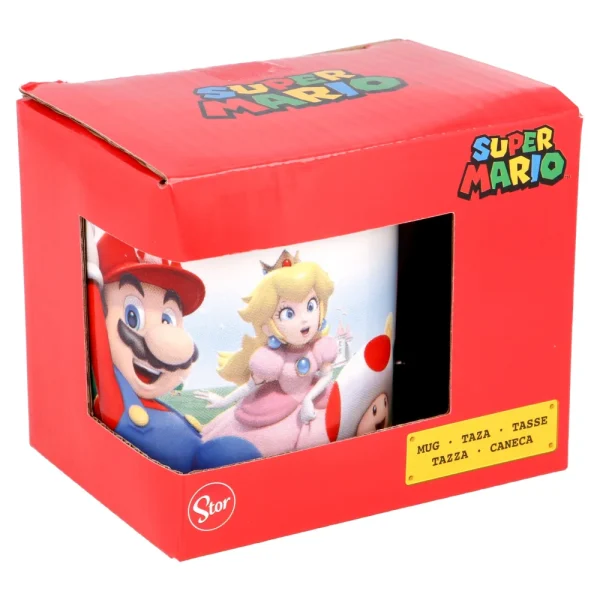 BYFT021170 Disney Mug Super Mario 240 Ml Multicolor Plastic Set of 01   RJ09709 B