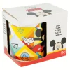 BYFT021172 Disney Mug Micky Color Flow 240 Ml Multicolor Plastic Set of 01   RJ78123 B