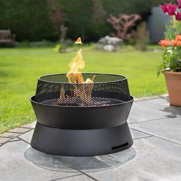 BYFT011966 Bad Axe Flaming Timber Firepit B