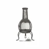 BYFT012102 La Hacienda   Leon Mesh Steel Chimenea Large B