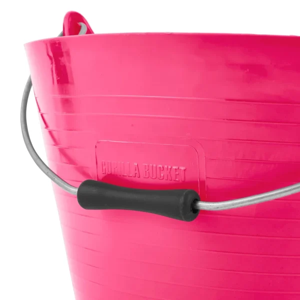 BYFT012363 Red Gorilla   Flexible Gorilla Buckets   Pink Bucket B