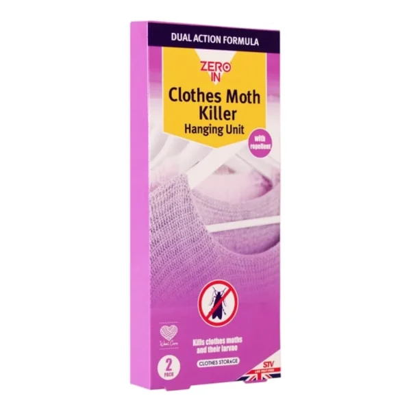 BYFT012383 STV Clothes Moth Killer Hanging Unit   Twinpack C