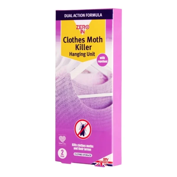 BYFT012383 STV Clothes Moth Killer Hanging Unit   Twinpack D