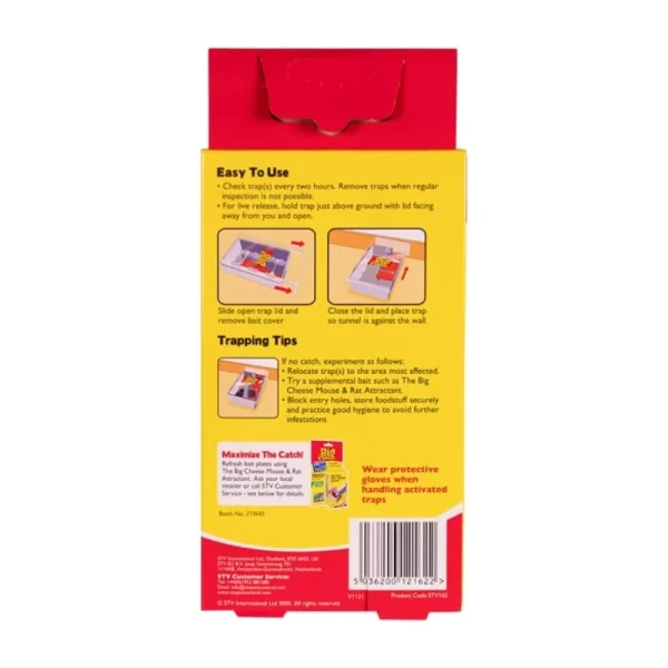 BYFT012428 STV Live Multi Catch Mouse Trap C