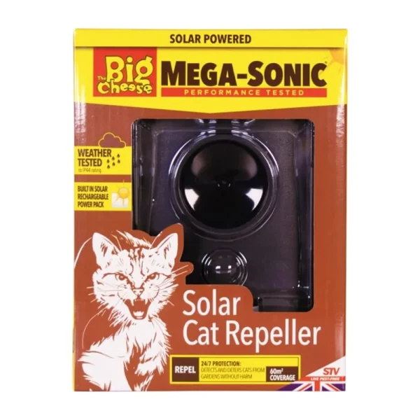 BYFT012432 STV Mega Sonic® Solar Cat Repeller A
