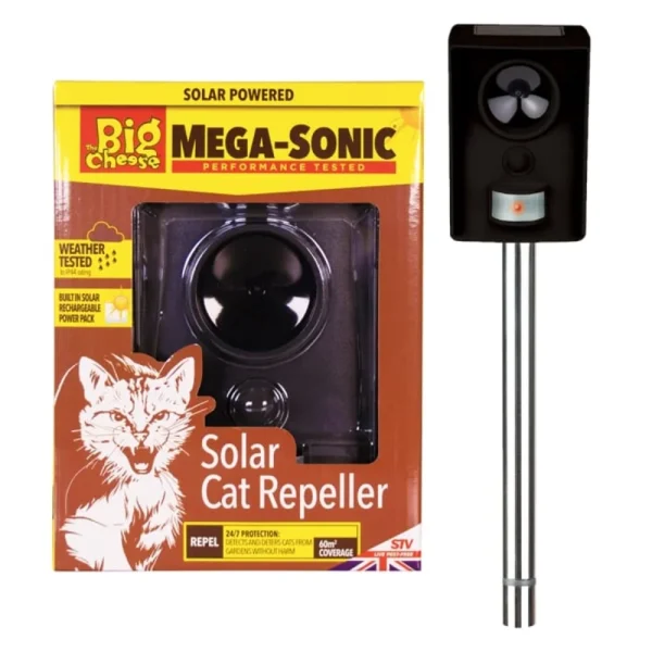 BYFT012432 STV Mega Sonic® Solar Cat Repeller B