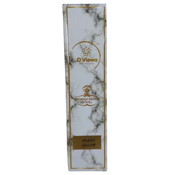 BYFT021295 D VISWA SHAHI GULAB PREMIUM AGARBATTI 30 PIECES Set of 2 A