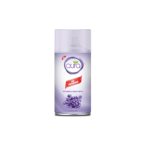 BYFT021489 Aura Auto Spray Air Freshner   Lavender   250 Ml   Set of 01
