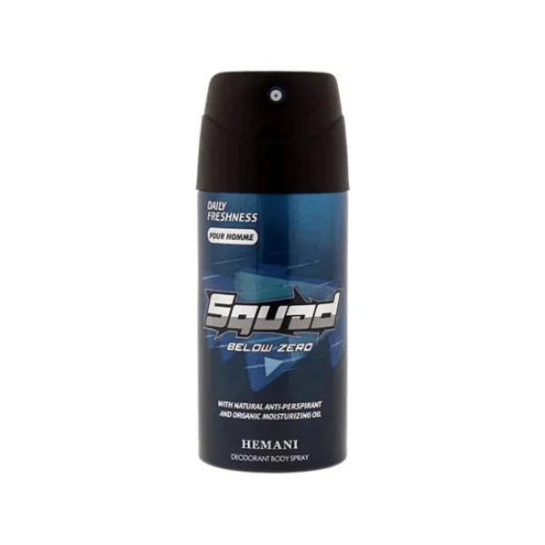 BYFT022578 Hemani Squad Deodorant Spray Below Zero For Men Set of 01