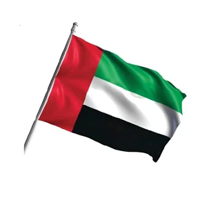 Cart 6 BYFT022683 BYFT UAE Flags Satin Flag 150 x 90 mm Double stitched seam and reinforced edges Set of 01