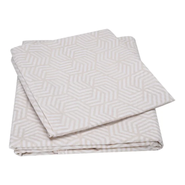 BYFT023568 Home Tex Design King Flat Sheet 240 x 260 Cm 2 Pillow Cover 50 x 80 Cm Printed Abee 100% Cotton Set of 3