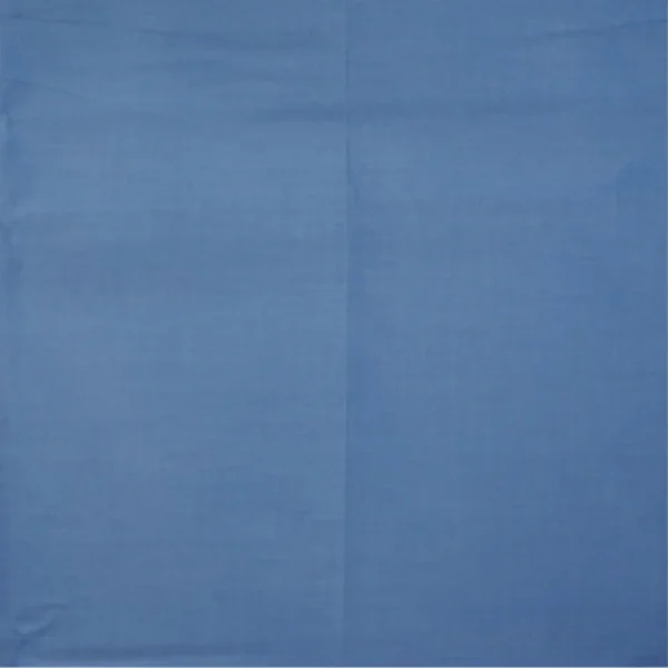 BYFT023614 Home Tex Design King Flat Sheet 240 x 260 Cm 2 Pillow Cover 50 x 75 Cm Blue Dyed 100% Cotton Set of 3 C
