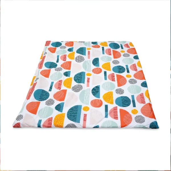 BYFT023632 Home Tex Design King Duvet Cover 240 x 200 Cm 2 Pillow Cover 50 x 80 Cm Printed Graphic Multi 100% Cotton Set of 3 B