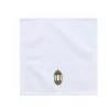 BYFT025015 BYFT Iris Embroidered For You Face Towel 33 x 33 Cm 600 Gsm White 100% Cotton Ramadan Lantern   Heritage Design Gold Thread Set of 01