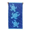 BYFT014500 BYFT Mimosa Beach Towel 86 x 162 Cm 390 Gsm Turtles 100% Cotton Set of 01 A